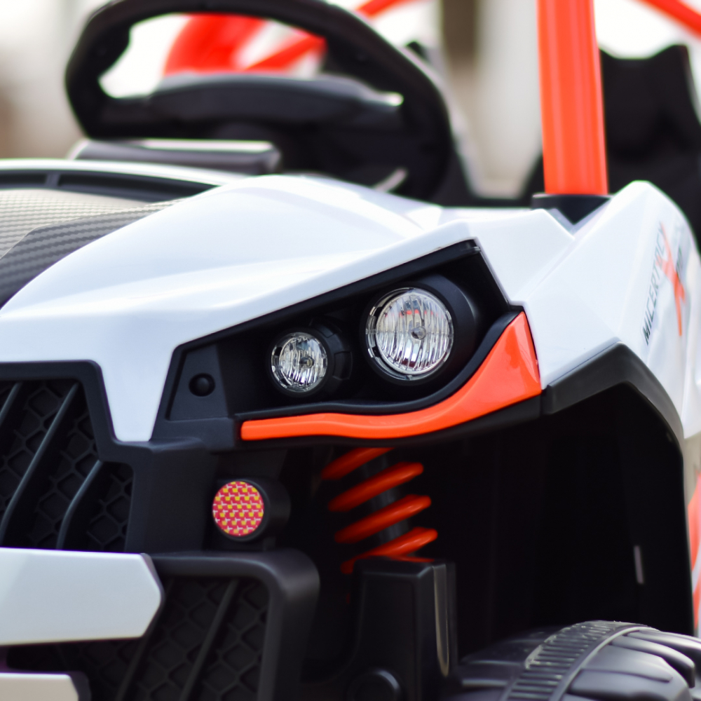 UTV electric pentru copii 2-5 ani, Kinderauto RSR galben [12]
