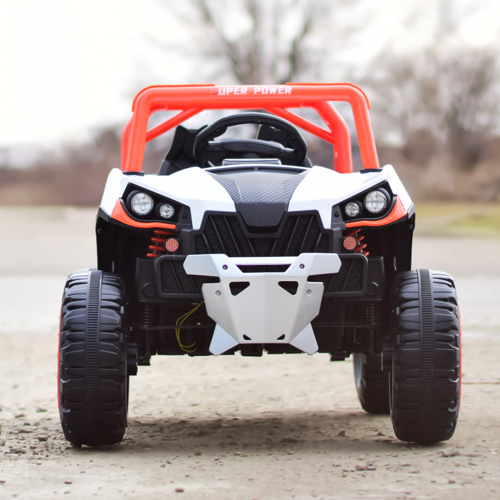 UTV electric pentru copii 2-5 ani, Kinderauto RSR galben [3]