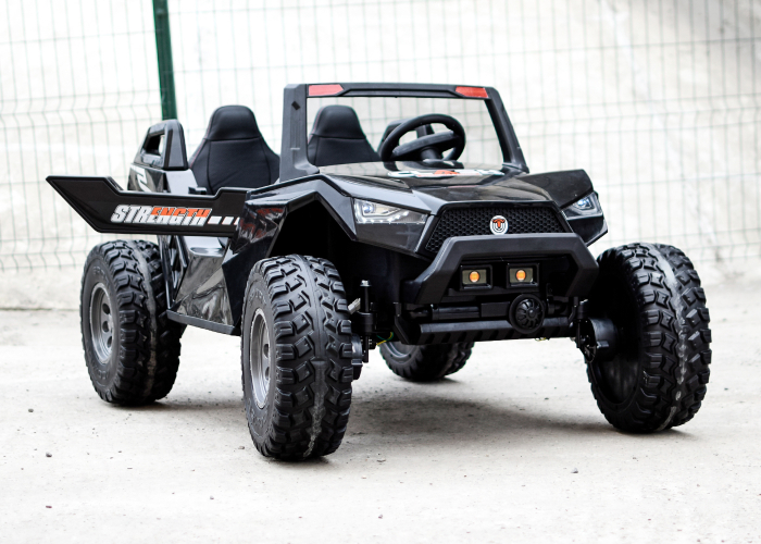UTV electric copii BJX1928 4x4 300W 24V, negru [3]