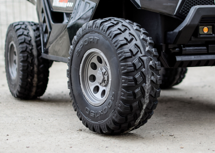 UTV electric copii BJX1928 4x4 300W 24V, negru [8]