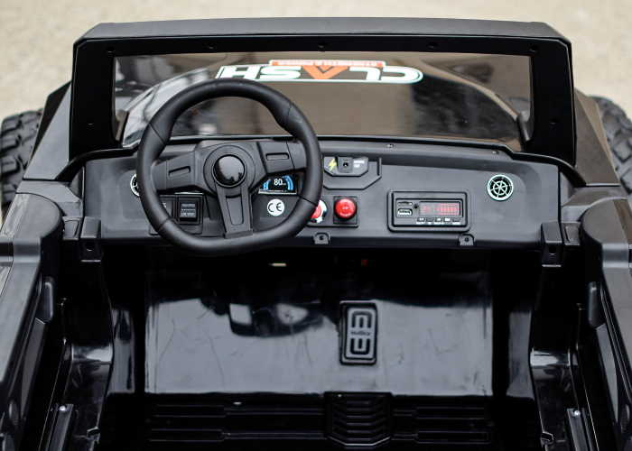 UTV electric copii BJX1928 4x4 300W 24V, negru [9]