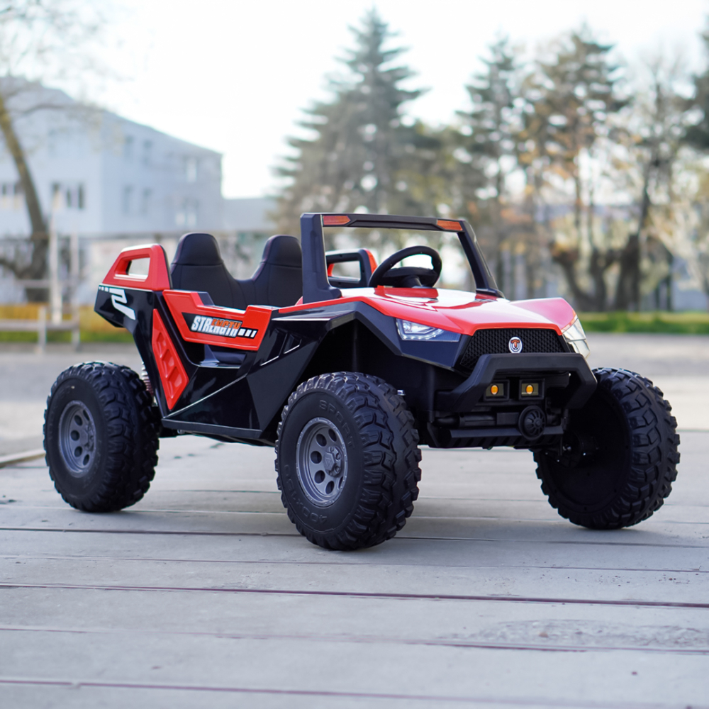 UTV electric pentru copii BJX1928, 300W, 24V, rosu [2]