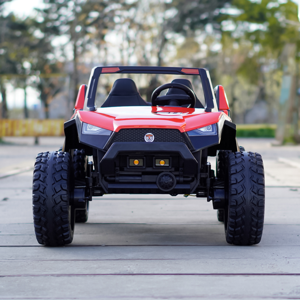 UTV electric pentru copii BJX1928, 300W, 24V, rosu [3]