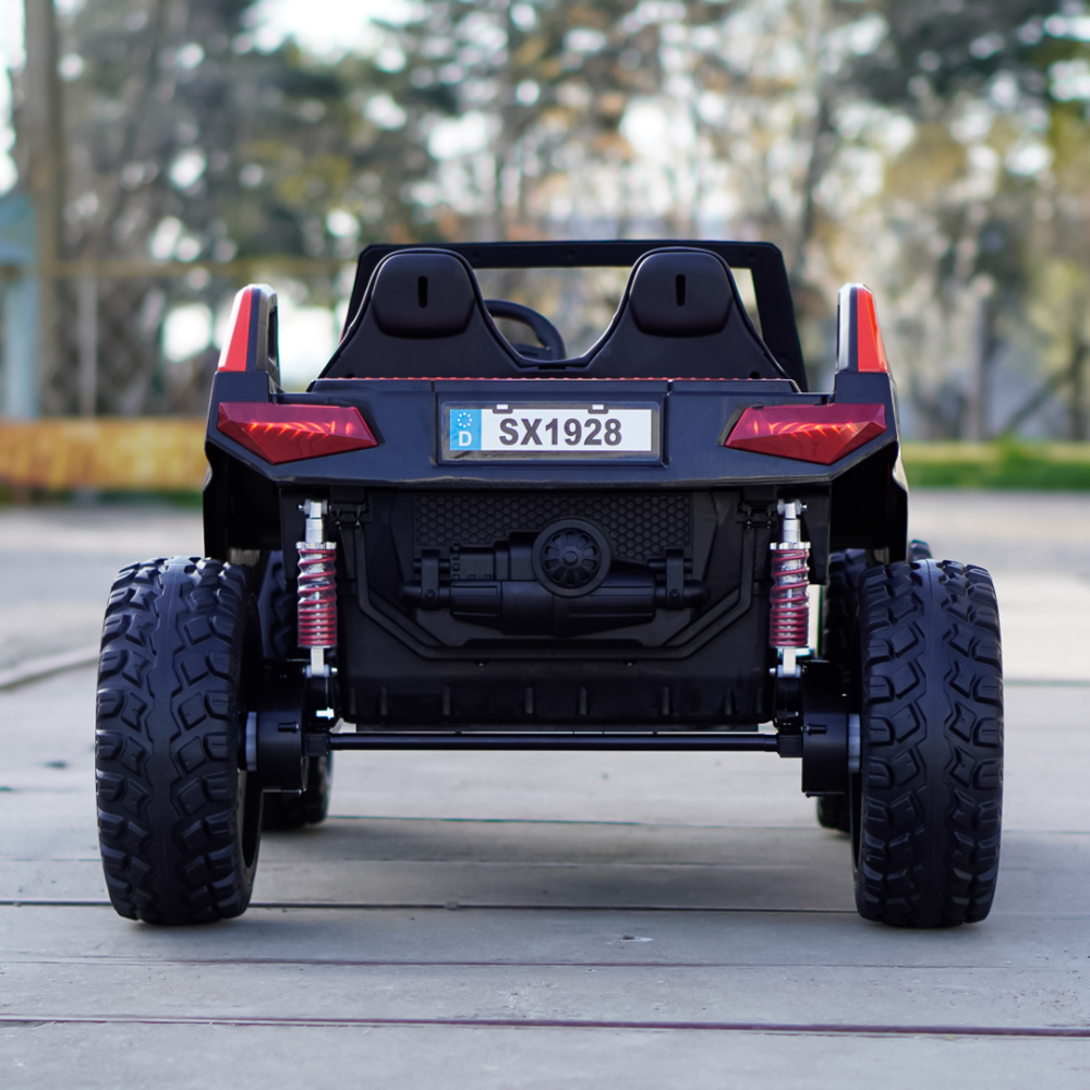 UTV electric pentru copii BJX1928, 300W, 24V, rosu [9]