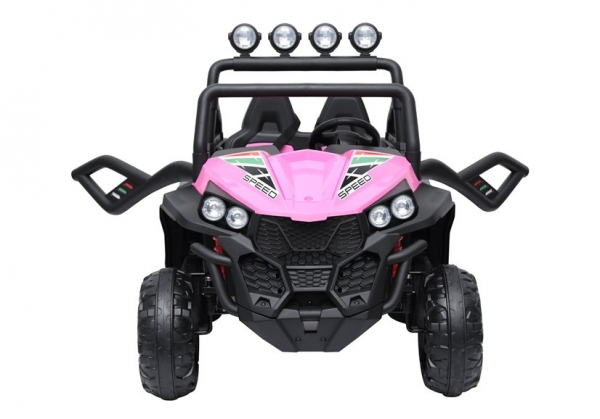 UTV electric pentru copii Golf-Kart S2588 180W PREMIUM #Roz [7]