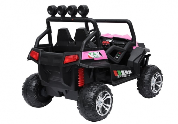 UTV electric pentru copii Golf-Kart S2588 180W PREMIUM #Roz [4]