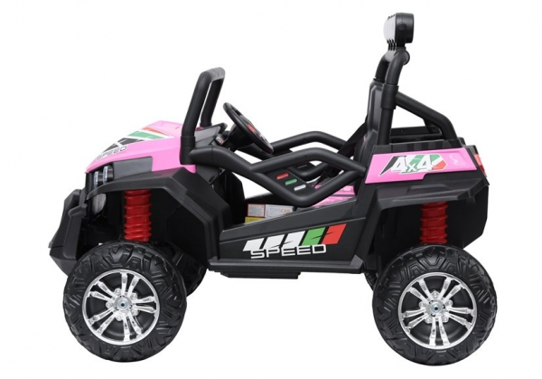UTV electric pentru copii Golf-Kart S2588 180W PREMIUM #Roz [5]