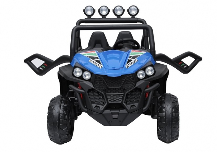 UTV electric pentru copii Golf-Kart S2588 180W PREMIUM #Albastru [7]
