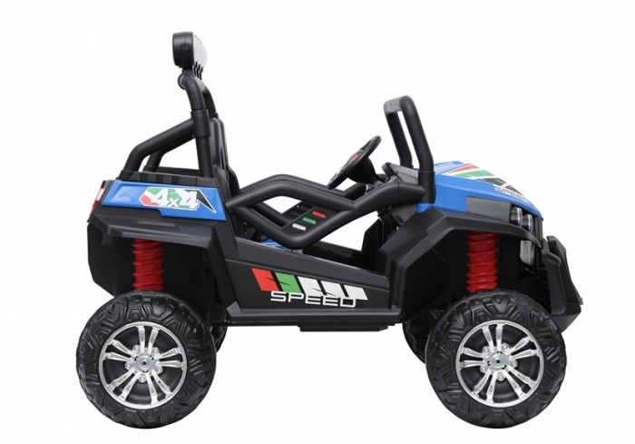 UTV electric pentru copii Golf-Kart S2588 180W PREMIUM #Albastru [8]