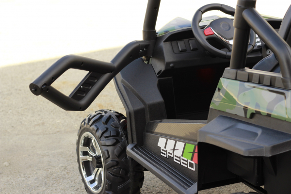 UTV electric pentru copii Golf-Kart S2588 180W PREMIUM #Verde [11]