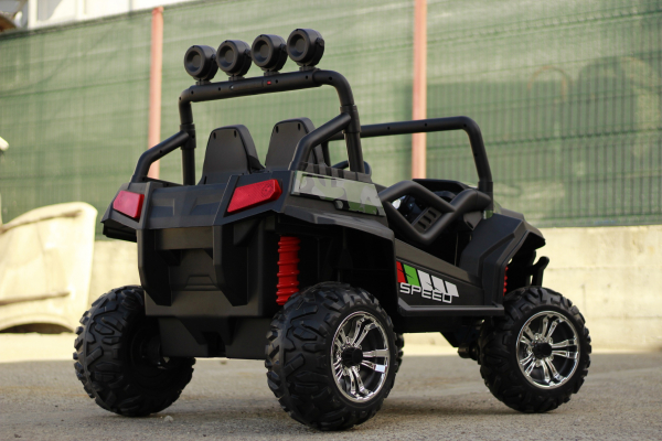 UTV electric pentru copii Golf-Kart S2588 180W PREMIUM #Verde [5]
