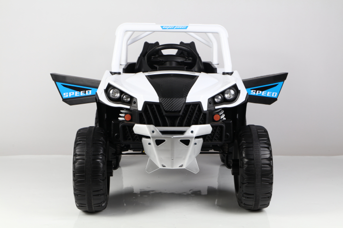 UTV electric pentru copii, Kinderauto RSR, alb [13]