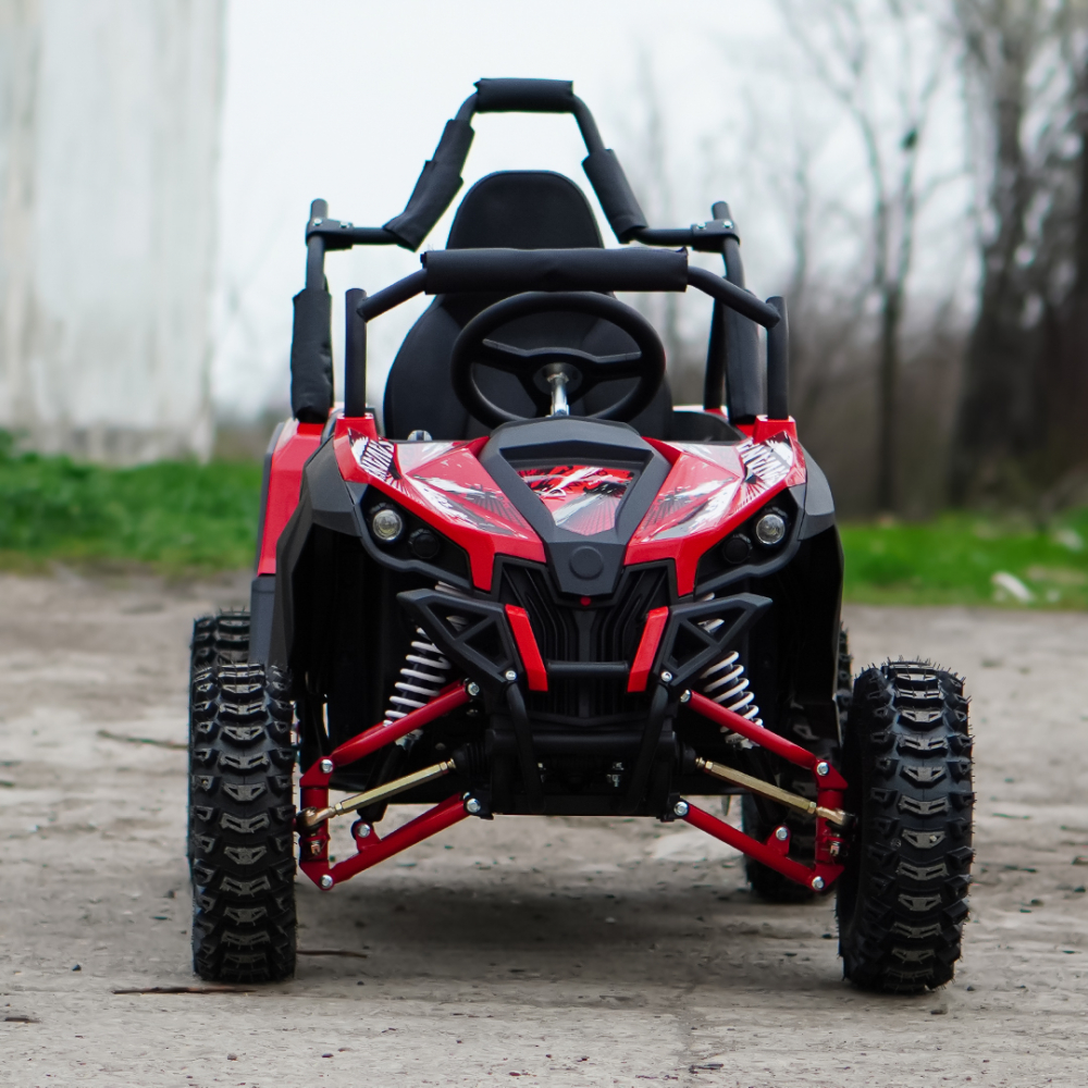 UTV electric pentru copii NITRO GoKid Savana 1200W 48V #Rosu [3]