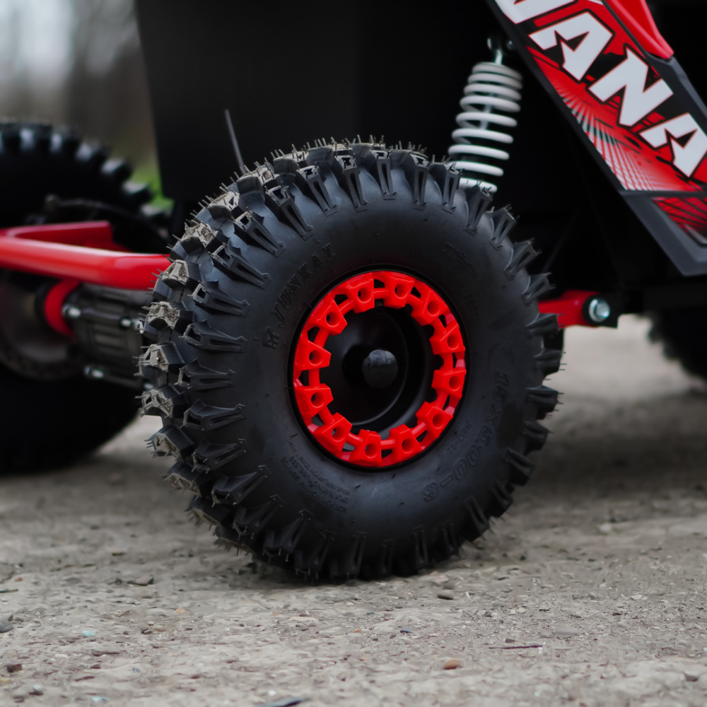 UTV electric pentru copii NITRO GoKid Savana 1200W 48V #Rosu [11]
