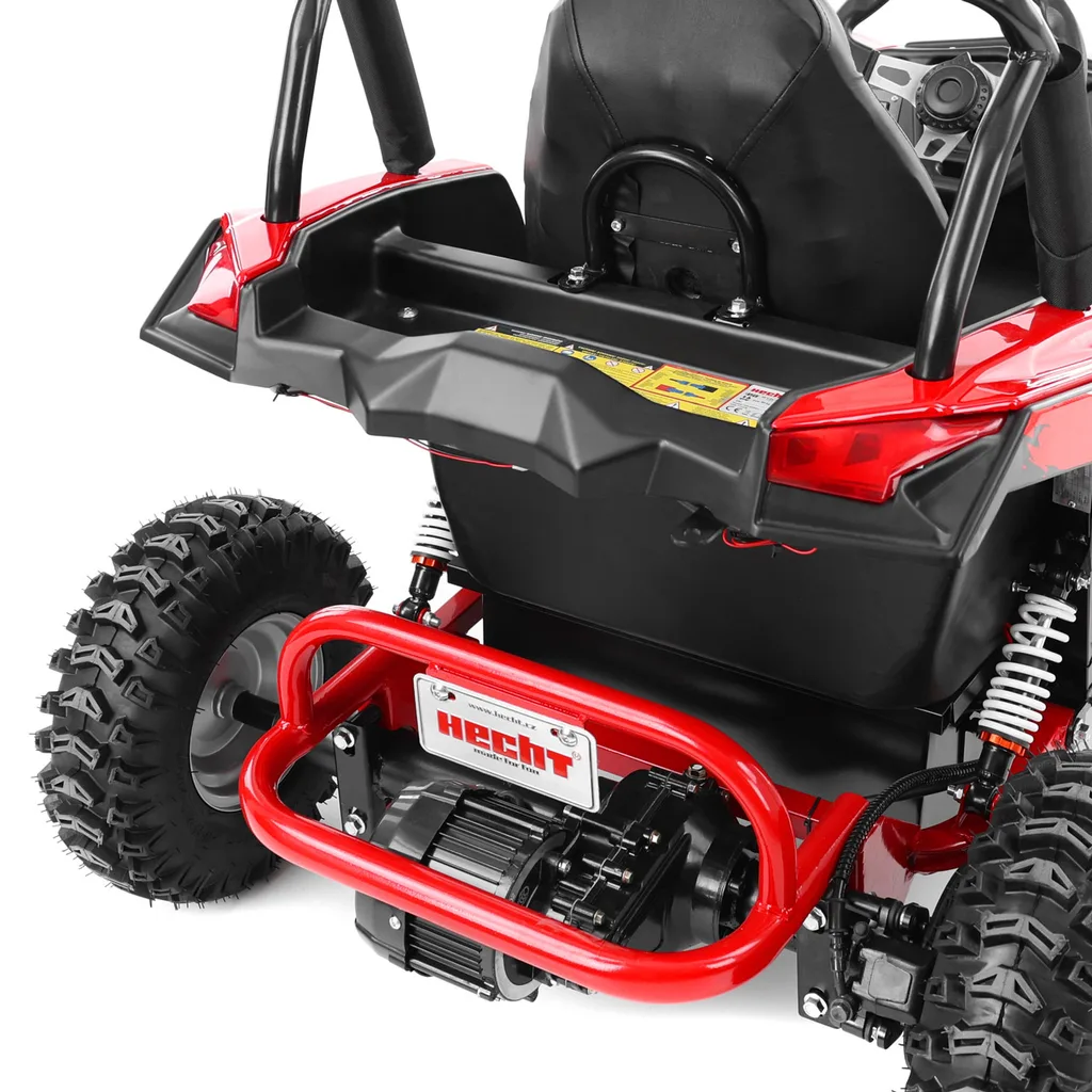 UTV electric pentru copii Kinder ecoSAVANA 1000W, baterie 48V, culoare rosie [15]