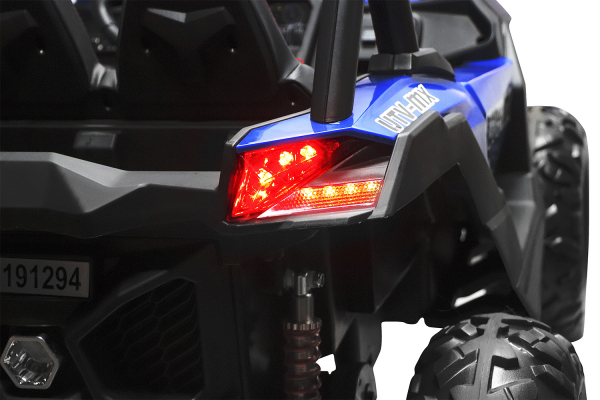 UTV electric pentru copii Rocker Premium 400W 24V #Albastru [7]
