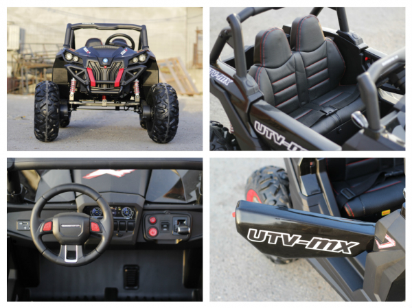 UTV electric Rocker Premium 4x4 140W 24V #Negru [9]