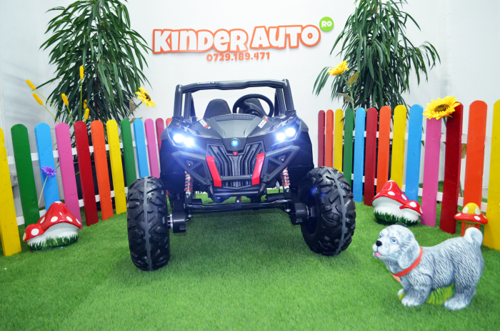 UTV electric Rocker Premium BJ603, 4x4 140W 12V #Negru [2]