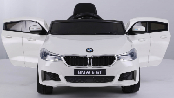 Masinuta electrica Bmw Seria 6 GT 70W 12V PREMIUM #ALB [5]