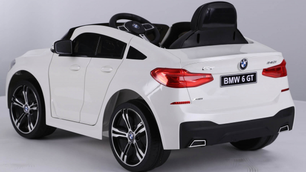 Masinuta electrica Bmw Seria 6 GT 60W 12V STANDARD #ALB [3]