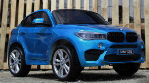BMW X6M premium albastru pentru copii 2-8 ani [1]
