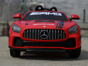 Masinuta copii electrica Mercedes GT-R AMG, rosie, 2x25W [1]