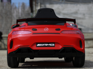 Masinuta copii electrica Mercedes GT-R AMG, rosie, 2x25W [4]