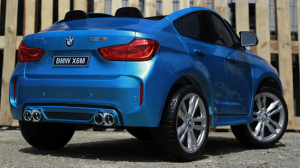 BMW X6M premium albastru pentru copii 2-8 ani [4]