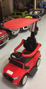 Carut pentru plimbat copii 2 in 1 Ford Ranger STANDARD #Rosu [1]