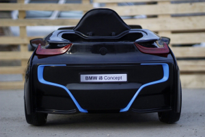 Masinuta electrica pentru copii BMW i8, 2-7 ani, negru [4]