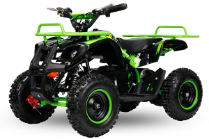 ATV & UTV Electrice - Mini ATV Electric Eco Torino Deluxe 1000W 48V cu 3 Trepte de Viteza #Verde