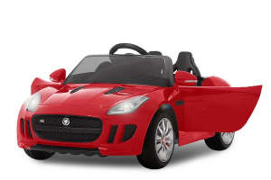Masinute electrice - Jaguar F Type rosu, masinuta electrica pentru copii