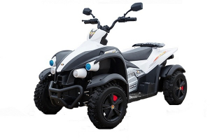 Masinute electrice - Atv electric pentru copii 2-7 ani Dooma EVA alb