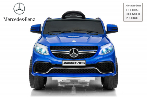 Masinuta electrica pentru copii Mercedes GLE 63S, albastra [0]