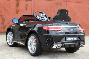 Masinuta electrica copii Mercedes S63  neagra [5]