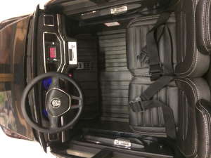Masinuta electrica copii VW Amarok Pickup neagra [5]