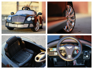 Masinuta electrica Bentley Continental GTC STANDARD 12V #Negru [7]