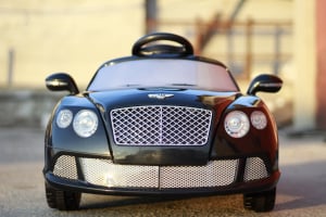 Masinuta electrica Bentley Continental GTC STANDARD 12V #Negru [1]