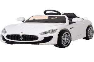 Masinute electrice - Masinuta electrica Maserati pentru copii alba