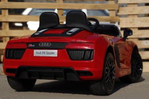 Masinuta electrica pentru copii rosie Audi R8 Spyder [6]