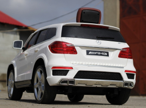 Masinuta electrica pentru copii Mercedes GL63, alba [5]