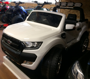 Masinuta electrica Ford Ranger WildTrak, alba [3]