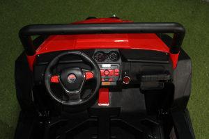 UTV electric pentru copii 2-8 ani, premium, rosu [5]