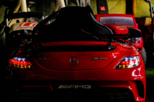 Masinuta electrica copii Mercedes SLS AMG, rosu [3]