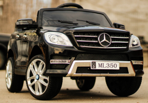 Mercedes electric ML350 negru pentru copii, 2 x 25W [1]