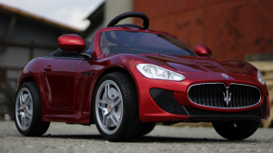 Masinuta electrica copii Maserati kids rosu, 2x35W [2]
