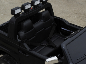 Masinuta electrica pentru copii Toyota Tundra neagra [6]