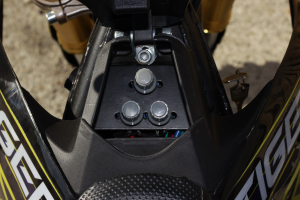 Motocicleta electrica Eco Tiger 1000W 36V 12/10 #Albastru [5]