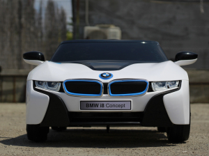 Masinuta electrica BMW I8 alba pentru copii 2-7 ani [2]