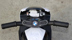 Motocicleta electrica mini BMW neagra pentru copii [7]